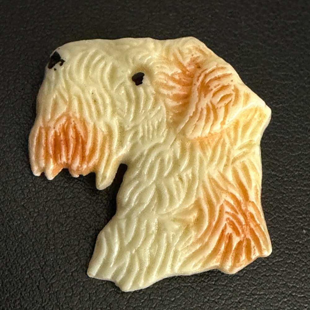 Vintage Celluloid Terrier Dog Brooch Pins Set - Picture 3 of 8